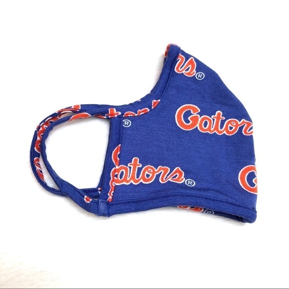 🔴 5 for $10 ONE GATORS Blue & Orange Design Face Mask - Picture 1 of 7
